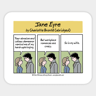 Jane Eyre (abridged) Sticker